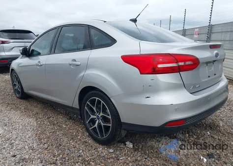 2017 Ford Focus Sel из США, поврежденный, VIN 1FADP3H25HL341902